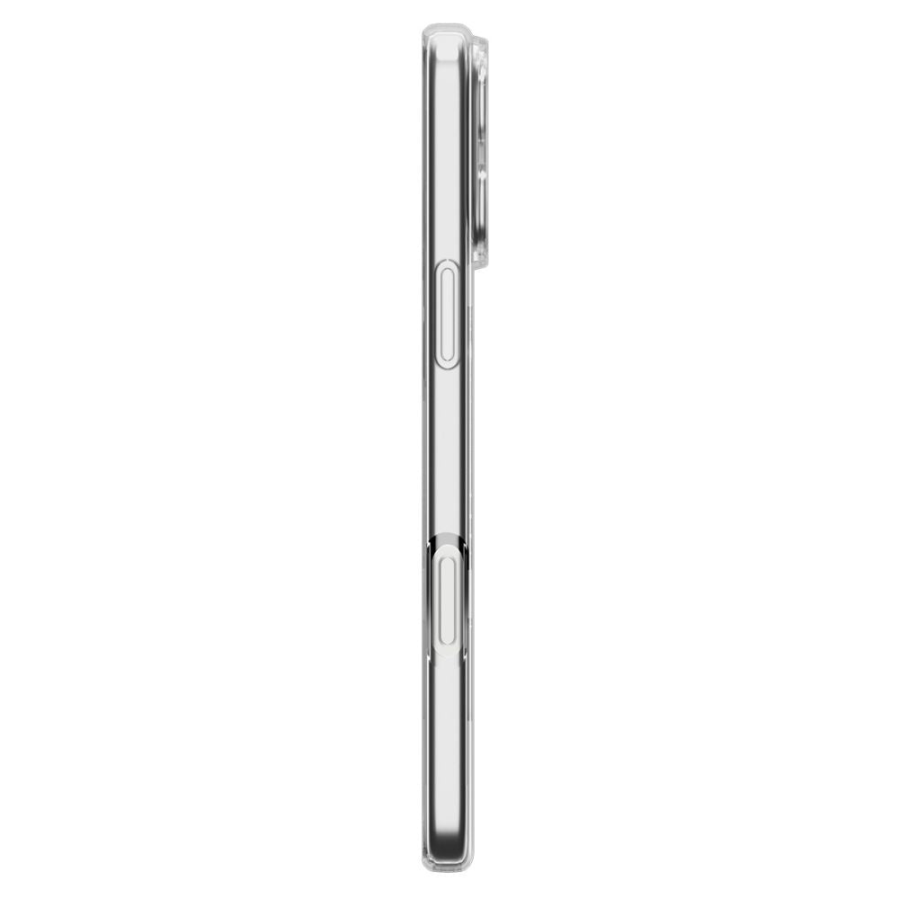 Husa MagSafe pentru Apple iPhone 17 Pro, Spigen, Liquid Crystal , Alba