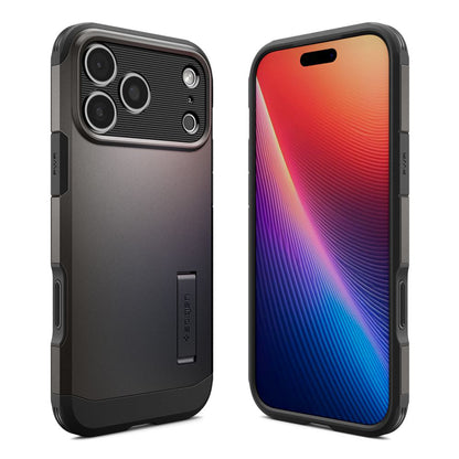 Husa MagSafe pentru Apple iPhone 17 Pro, Spigen, Tough Armor T, Gri