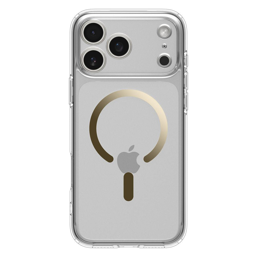 Husa MagSafe pentru Apple iPhone 17 Pro, Spigen, Ultra Hybrid, Aurie ACS10348