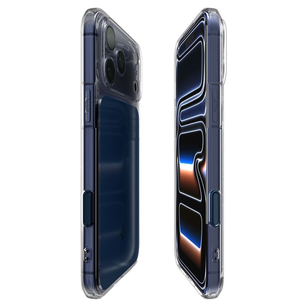 Husa MagSafe pentru Apple iPhone 17 Pro, Spigen, Ultra Hybrid T, Albastra Mata ACS10476