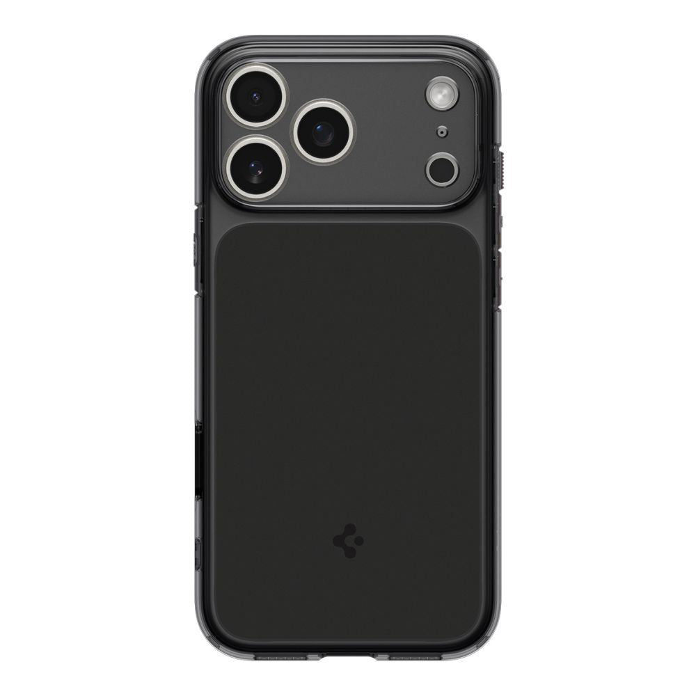 Husa MagSafe pentru Apple iPhone 17 Pro, Spigen, Ultra Hybrid T, Neagra Mata