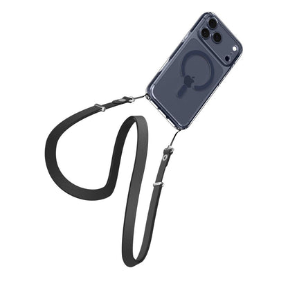 Husa MagSafe pentru Apple iPhone 17 Pro, Spigen, Ultra Hybrid, Transparenta Bleumarin ACS11111