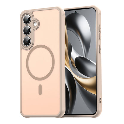 Husa MagSafe pentru Apple iPhone 17 Pro, Techsuit, HaloFrost II, Aurie