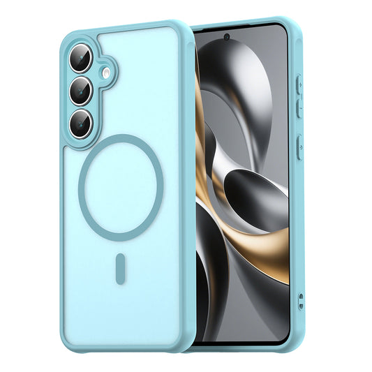 Husa MagSafe pentru Apple iPhone 17 Pro, Techsuit, HaloFrost II, Verde Deschis