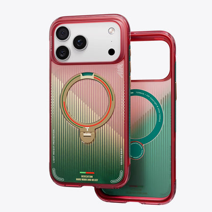 Husa MagSafe pentru Apple iPhone 17 Pro, Torras, Ostand Q3 Air, Glory Slash