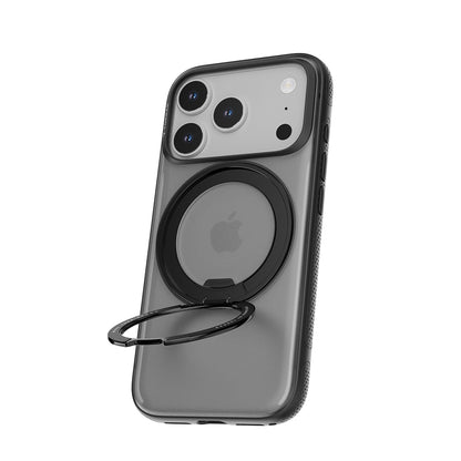 Husa MagSafe pentru Apple iPhone 17 Pro, Torras, Ostand R Fitness, Transparenta