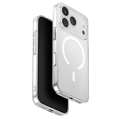 Husa MagSafe pentru Apple iPhone 17 Pro, UNIQ, AirSuit MagClick, Transparenta