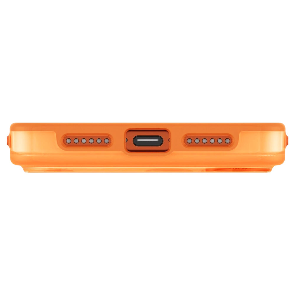 Husa MagSafe pentru Apple iPhone 17 Pro, UNIQ, Clario MagClick, Portocalie