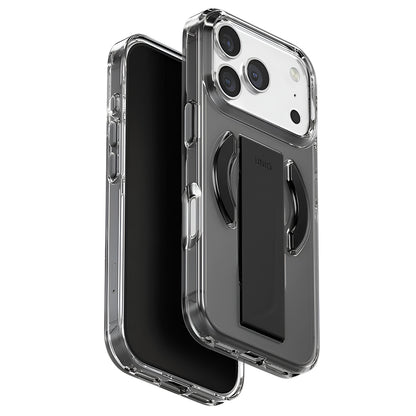 Husa MagSafe pentru Apple iPhone 17 Pro, UNIQ, Heldro Air MagClick, Neagra