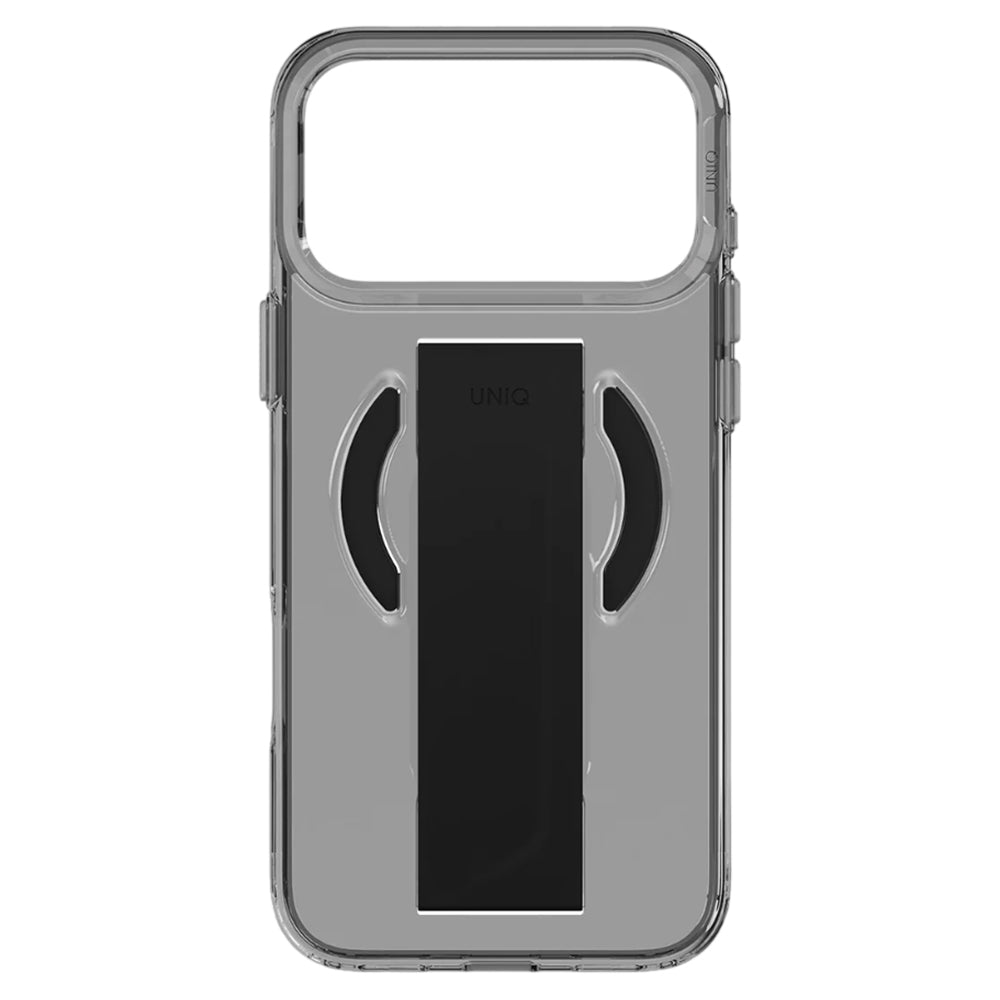 Husa MagSafe pentru Apple iPhone 17 Pro, UNIQ, Heldro Air MagClick, Neagra