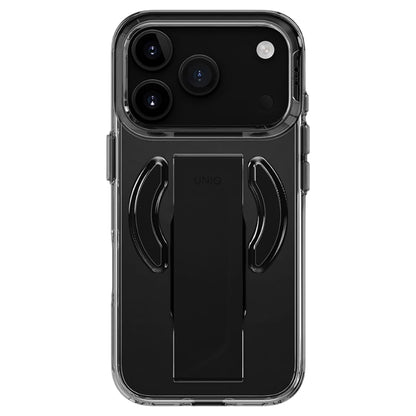 Husa MagSafe pentru Apple iPhone 17 Pro, UNIQ, Heldro Air MagClick, Neagra