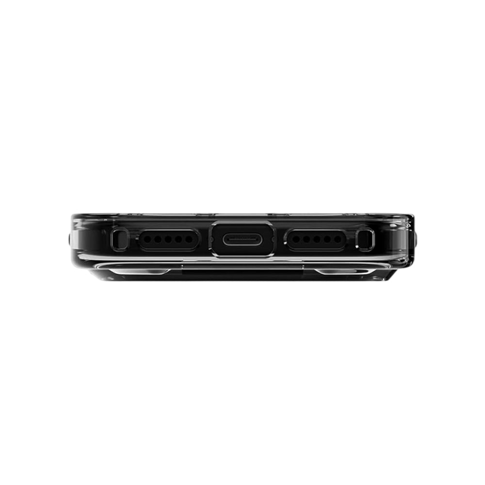 Husa MagSafe pentru Apple iPhone 17 Pro, UNIQ, Heldro Air MagClick, Neagra