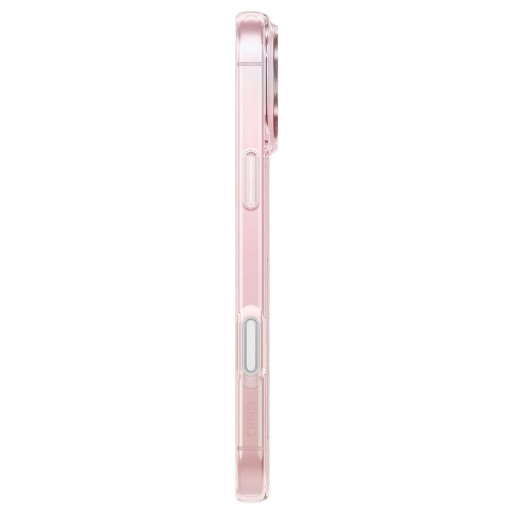 Husa MagSafe pentru Apple iPhone 17 Pro, UNIQ, Iridescia MagClick, Bleu Pastel