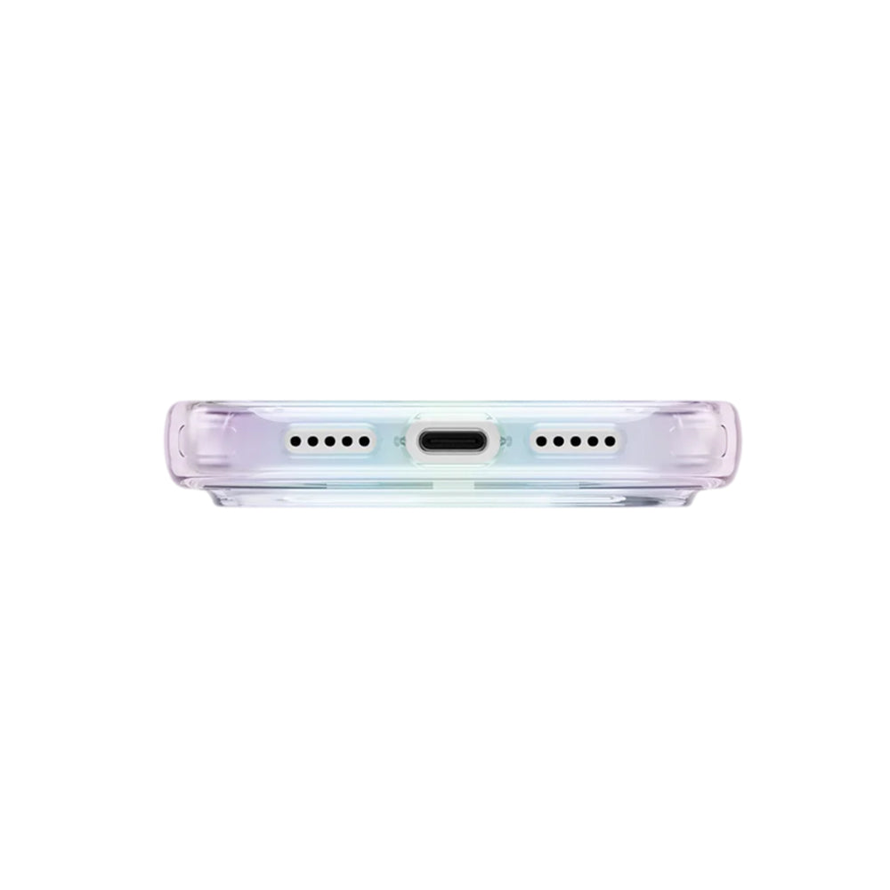 Husa MagSafe pentru Apple iPhone 17 Pro, UNIQ, Iridescia MagClick, Multicolor