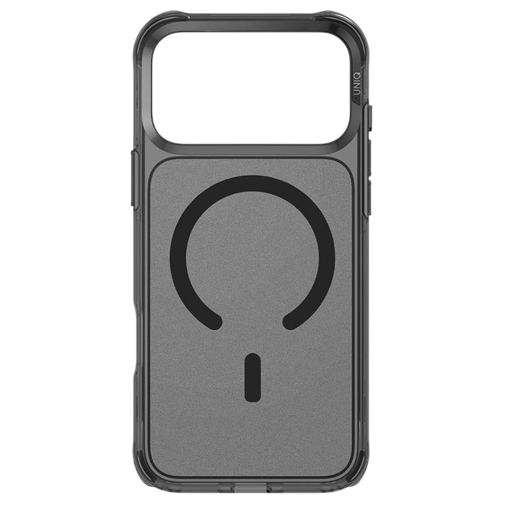 Husa MagSafe pentru Apple iPhone 17 Pro, UNIQ, LifePro Xtreme MagClick, Neagra