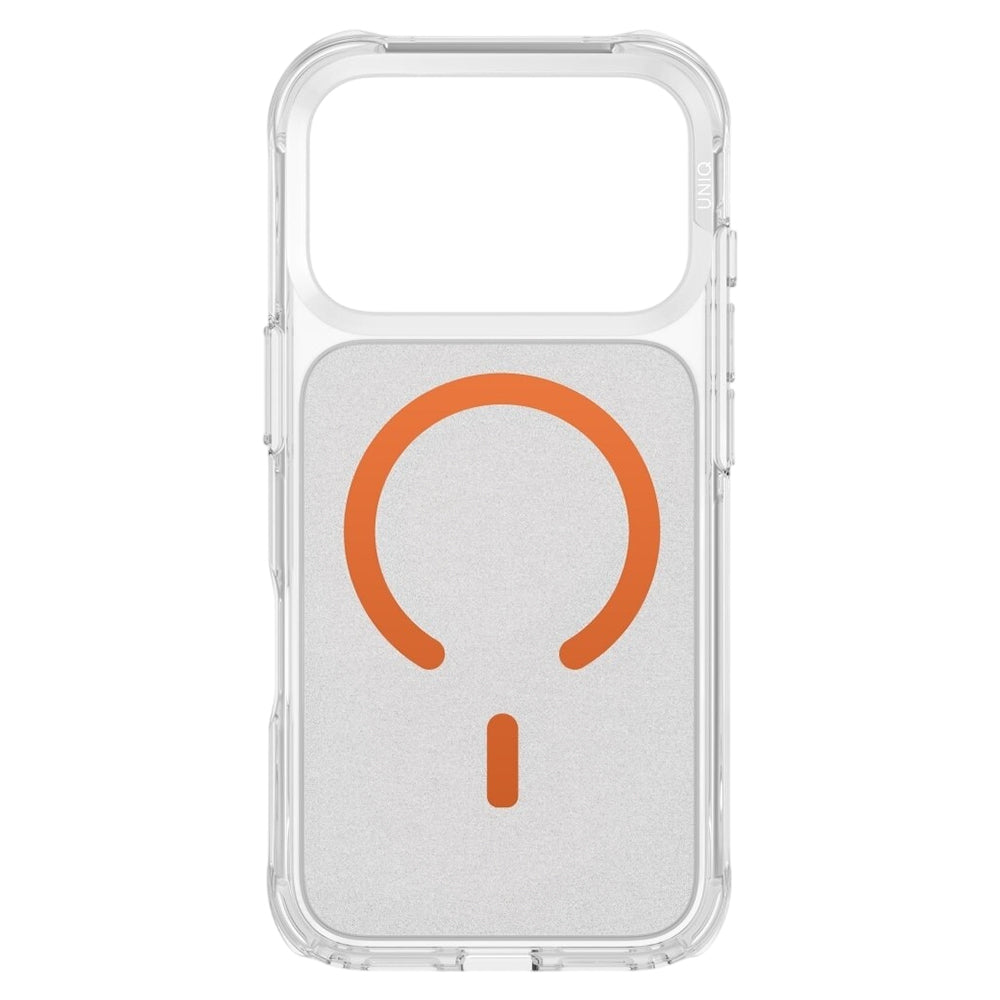 Husa MagSafe pentru Apple iPhone 17 Pro, UNIQ, LifePro Xtreme MagClick, Portocalie