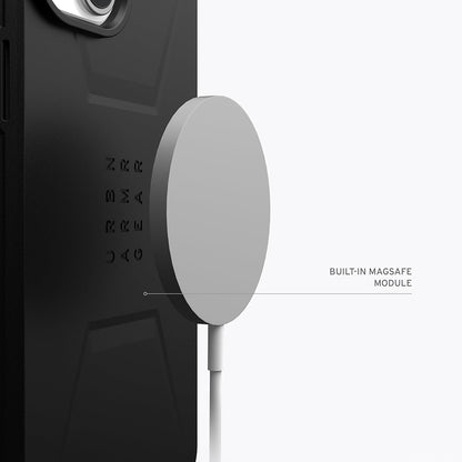Husa MagSafe pentru Apple iPhone 17 Pro, Urban Armor Gear, Civilian, Neagra