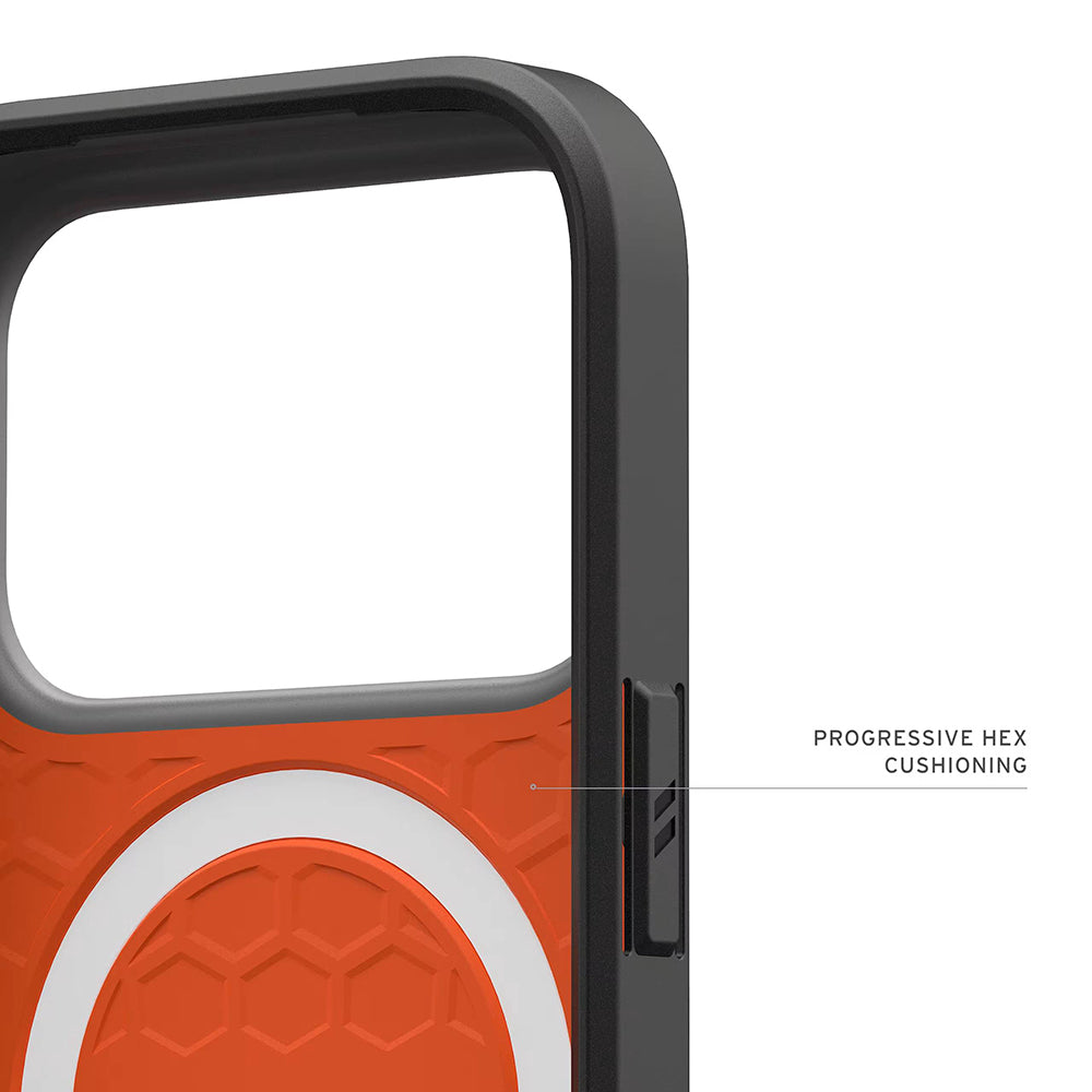 Husa MagSafe pentru Apple iPhone 17 Pro, Urban Armor Gear, Civilian, Portocalie