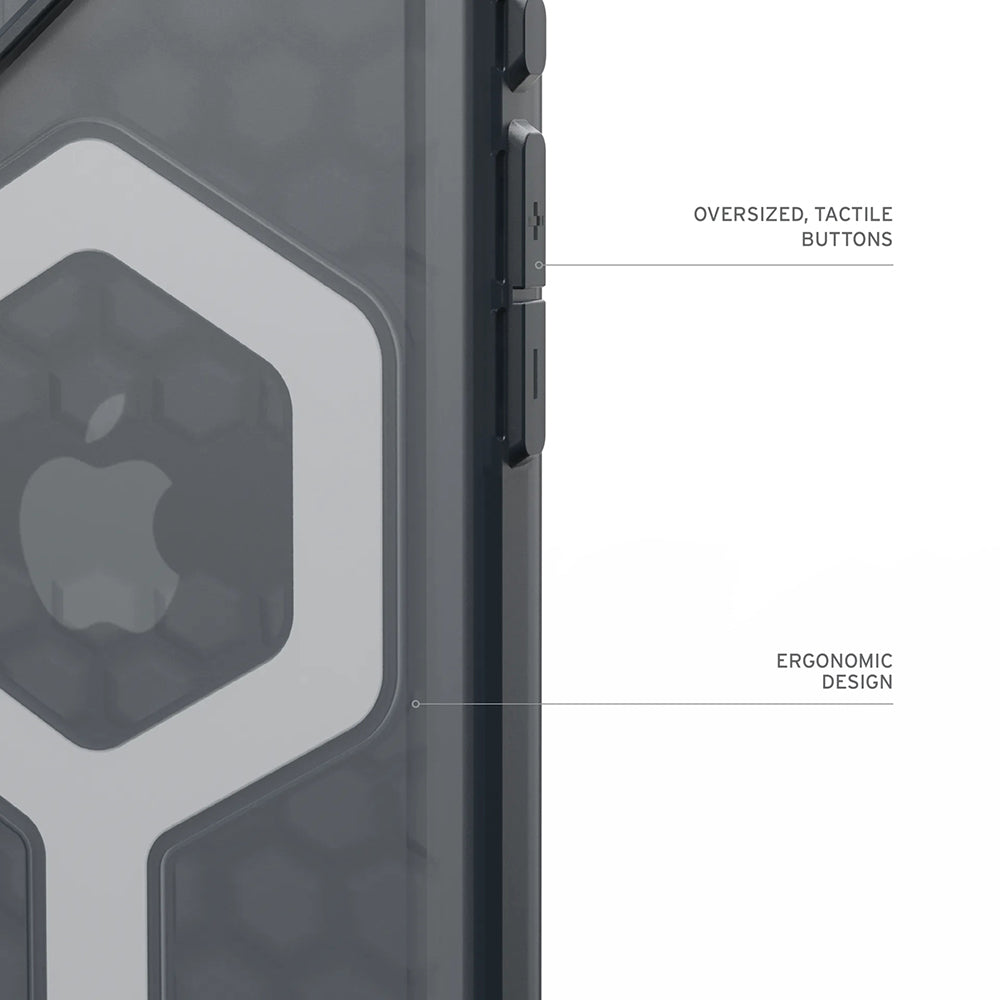 Husa MagSafe pentru Apple iPhone 17 Pro, Urban Armor Gear, Essential Armor, Gri