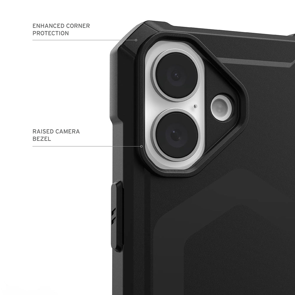 Husa MagSafe pentru Apple iPhone 17 Pro, Urban Armor Gear, Essential Armor, Neagra