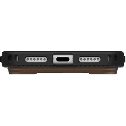 Husa MagSafe pentru Apple iPhone 17 Pro, Urban Armor Gear, Fibr Armr, Neagra Bronz