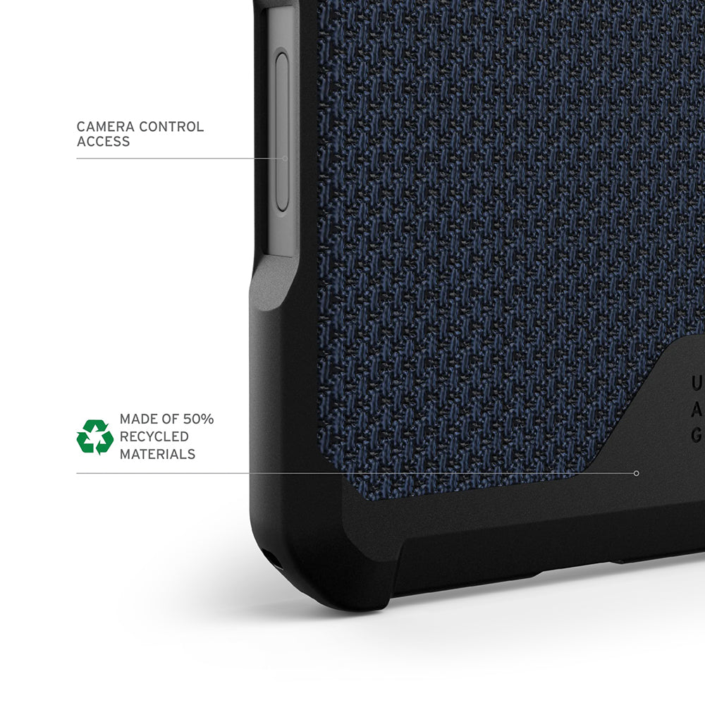 Husa MagSafe pentru Apple iPhone 17 Pro, Urban Armor Gear, Metropolis LT Kevlar, Bleumarin