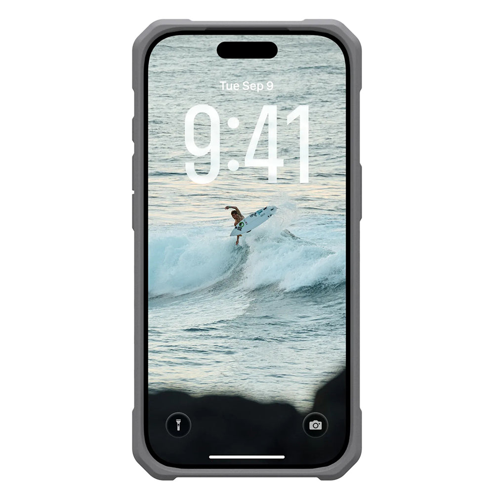 Husa MagSafe pentru Apple iPhone 17 Pro, Urban Armor Gear, Pathfinder Clear with Lanyard, Rosie