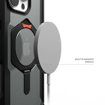 Husa MagSafe pentru Apple iPhone 17 Pro, Urban Armor Gear, Plasma XTE, Neagra