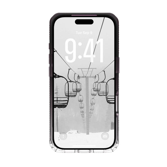 Husa MagSafe pentru Apple iPhone 17 Pro, Urban Armor Gear, Plyo, Neagra Transparenta