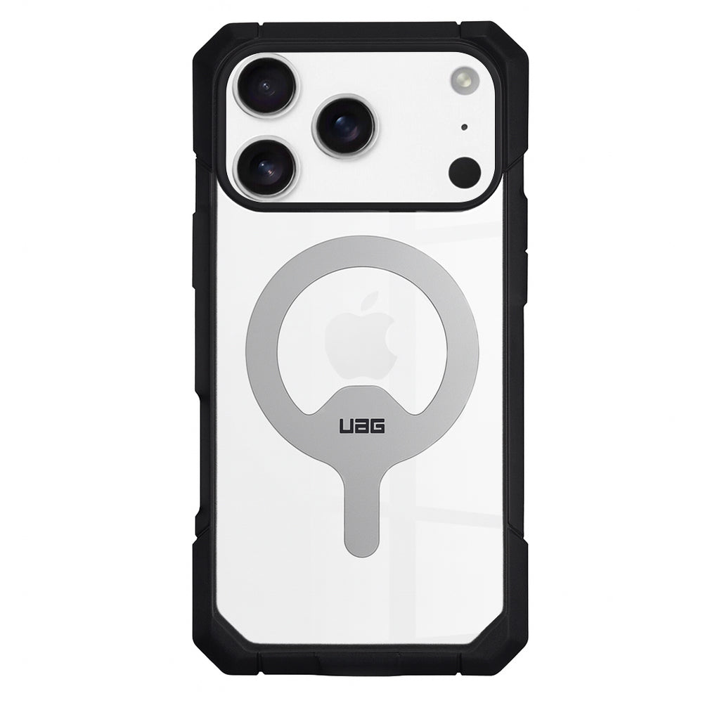 Husa MagSafe pentru Apple iPhone 17 Pro, Urban Armor Gear, Trooper, Gri Transparenta