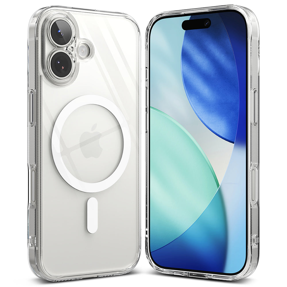 Husa MagSafe pentru Apple iPhone 17, Ringke, Fusion, Transparenta