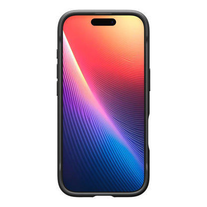 Husa MagSafe pentru Apple iPhone 17, Spigen, Rugged Armor, Neagra Mata