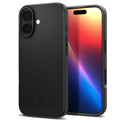 Husa MagSafe pentru Apple iPhone 17, Spigen, Thin Fit, Neagra