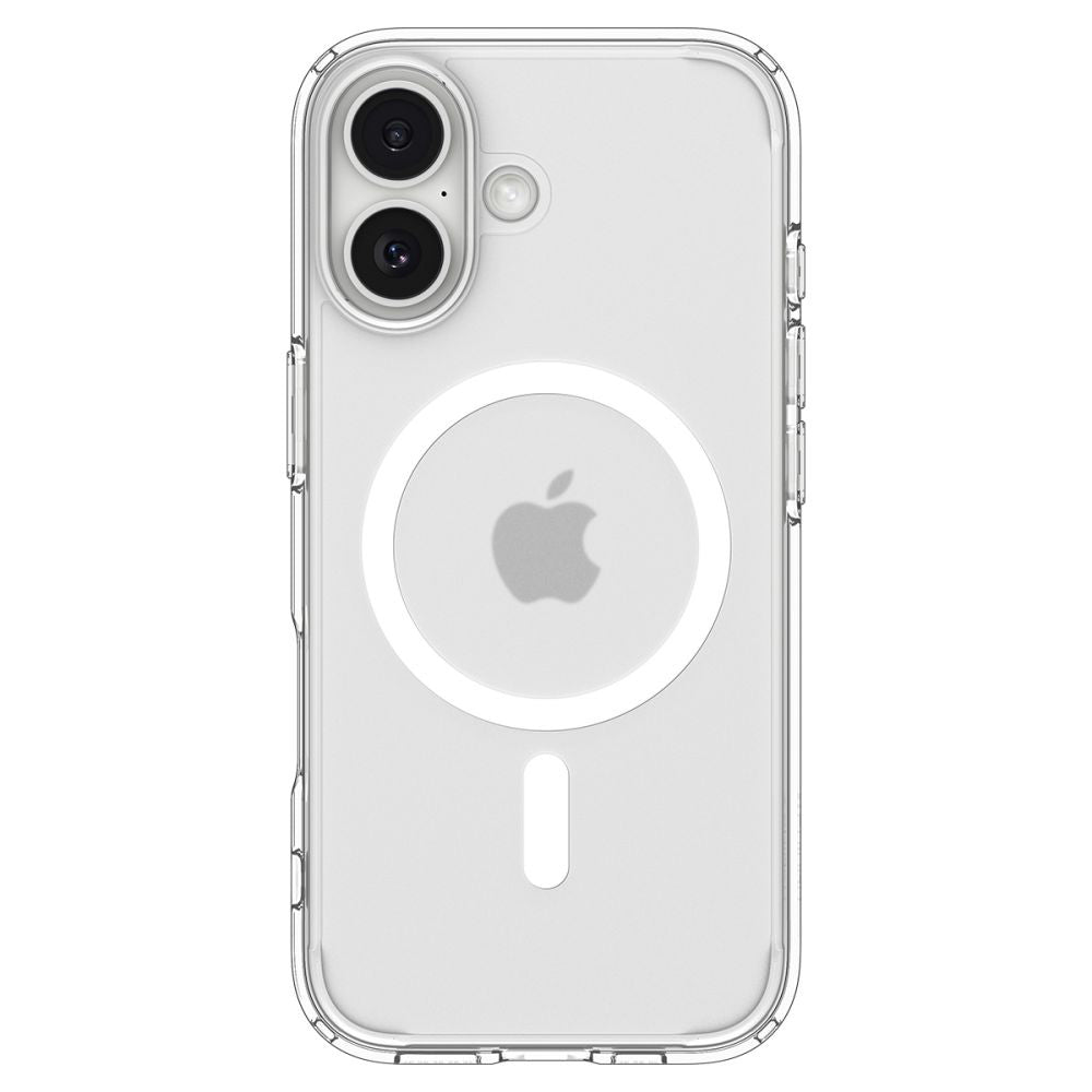 Husa MagSafe pentru Apple iPhone 17, Spigen, Ultra Hybrid, Alba Satinata
