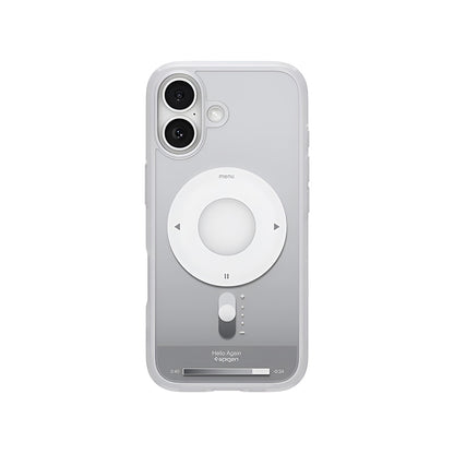 Husa MagSafe pentru Apple iPhone 17, Spigen, Ultra Hybrid Classic, Argintie