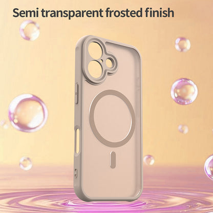 Husa MagSafe pentru Apple iPhone 17, Techsuit, HaloFrost II, Aurie
