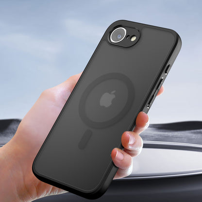 Husa MagSafe pentru Apple iPhone 17, Techsuit, PureFrost, Neagra