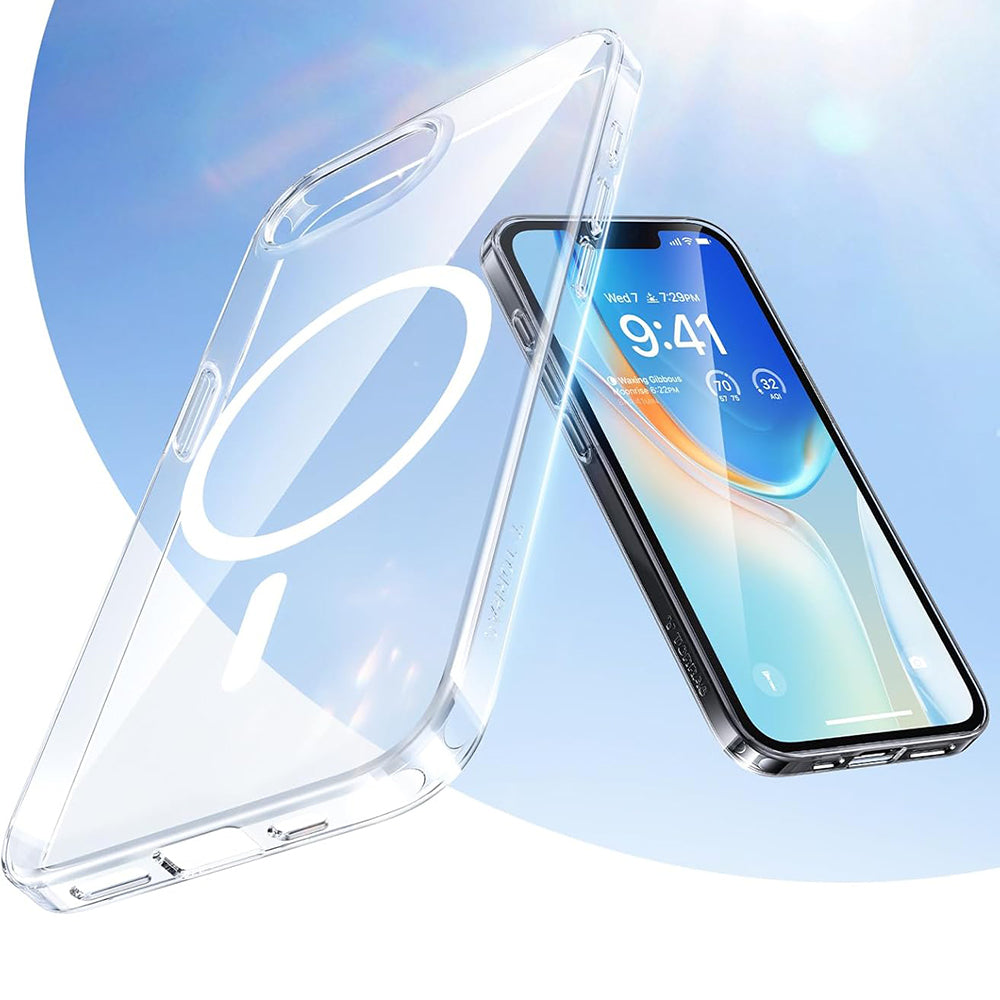 Husa MagSafe pentru Apple iPhone 17, Torras, SlimFit, Transparenta