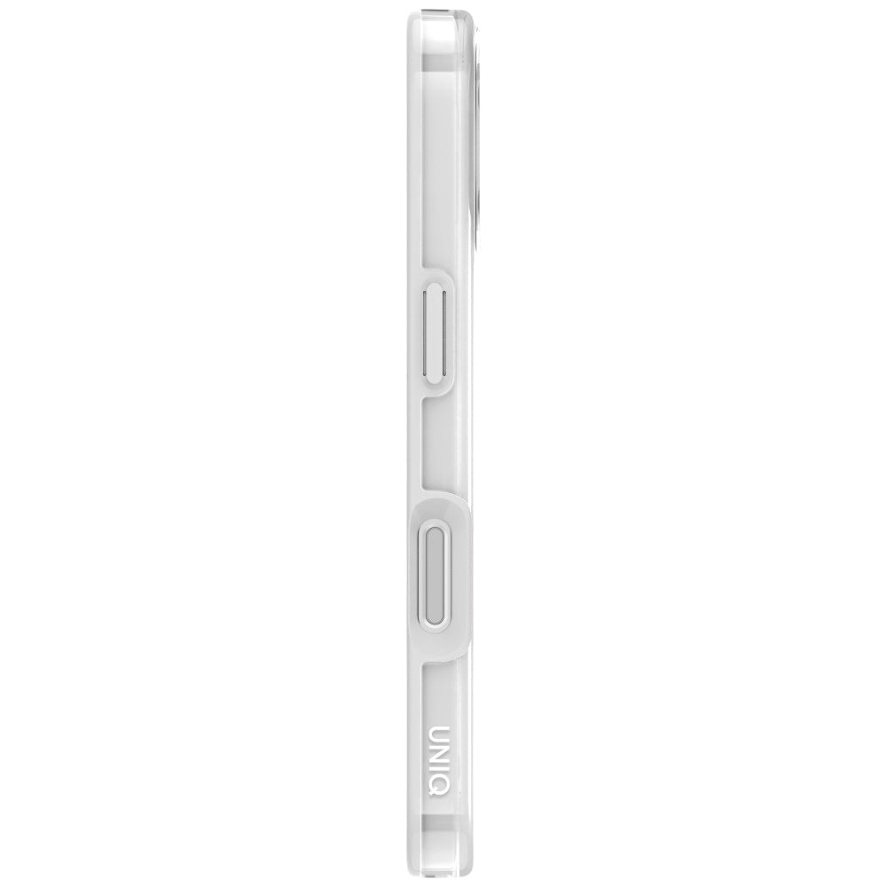 Husa MagSafe pentru Apple iPhone 17, UNIQ, Clario MagClick, Transparenta