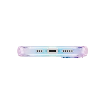 Husa MagSafe pentru Apple iPhone 17, UNIQ, Iridescia MagClick, Multicolor