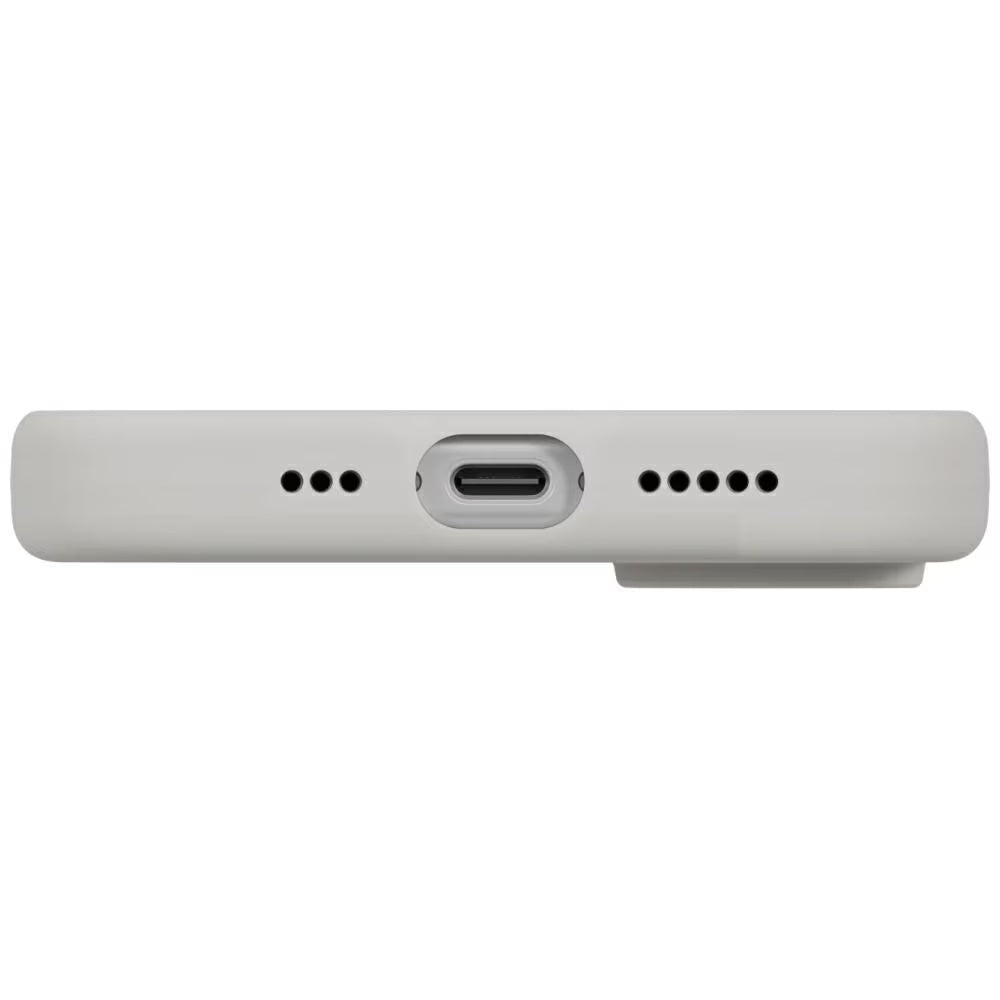 Husa MagSafe pentru Apple iPhone 17, UNIQ, Lino MagClick, Gri