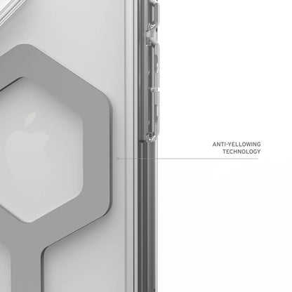 Husa MagSafe pentru Apple iPhone 17, Urban Armor Gear, Plyo, Alba