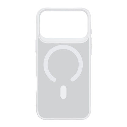 Husa MagSafe pentru Apple iPhone 18 Pro / 17 Pro, 3MK, Smoke MagCase, Alba