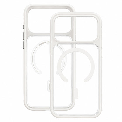 Husa MagSafe pentru Apple iPhone 18 Pro / 17 Pro, Blueo, Skin Friendly Anti-Drop, Alba Satinata