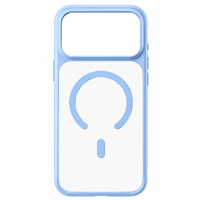 Husa MagSafe pentru Apple iPhone 18 Pro / 17 Pro, Blueo, Skin Friendly Anti-Drop, Albastra Satinata