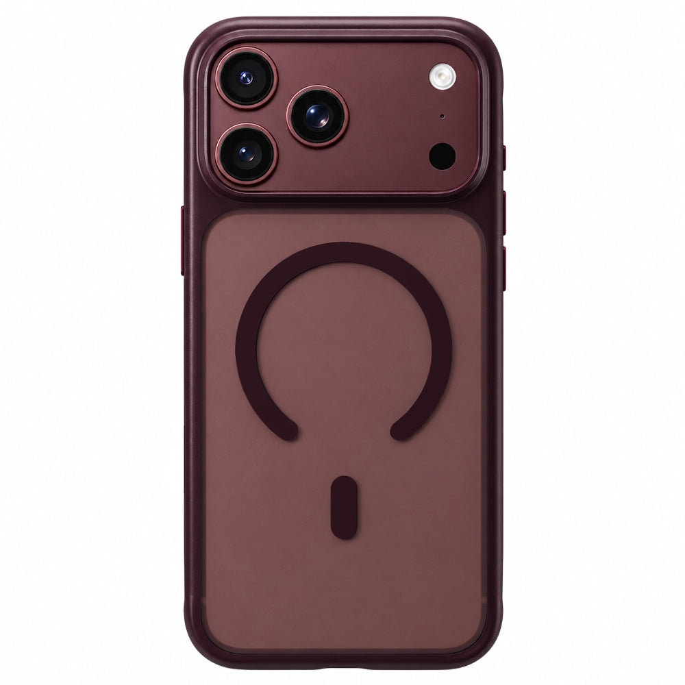 Husa MagSafe pentru Apple iPhone 18 Pro / 17 Pro, Blueo, Skin Friendly Anti-Drop, Visinie Satinata