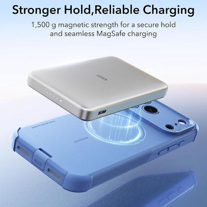 Husa MagSafe pentru Apple iPhone 18 Pro / 17 Pro, ESR, Cyber, Bleu