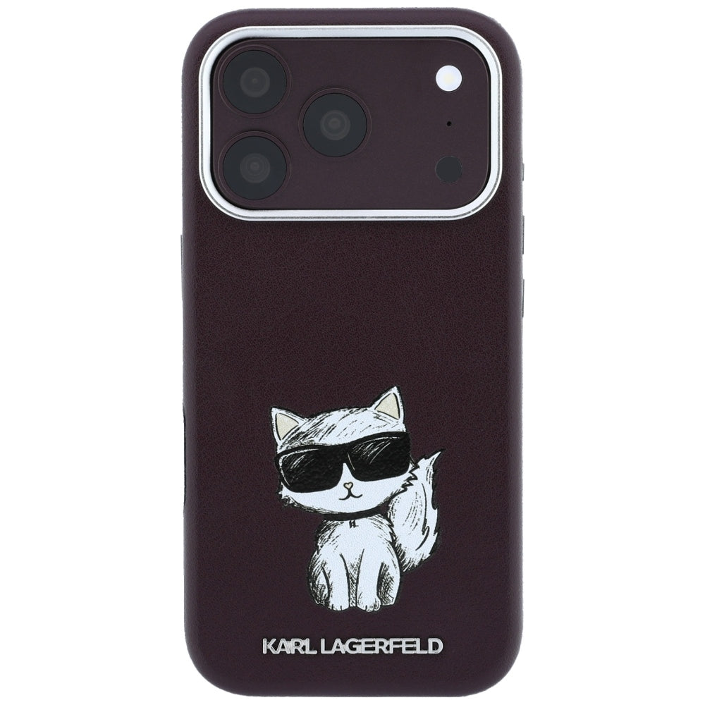Husa MagSafe pentru Apple iPhone 18 Pro / 17 Pro, Karl Lagerfeld, Choupette Sketch, Visinie