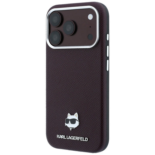 Husa MagSafe pentru Apple iPhone 18 Pro / 17 Pro, Karl Lagerfeld, Grained Choupette Head, Visinie