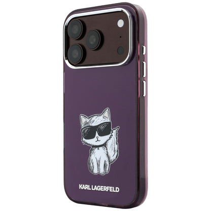 Husa MagSafe pentru Apple iPhone 18 Pro / 17 Pro, Karl Lagerfeld, HC IML Choupette Body Sketch Print, Visinie